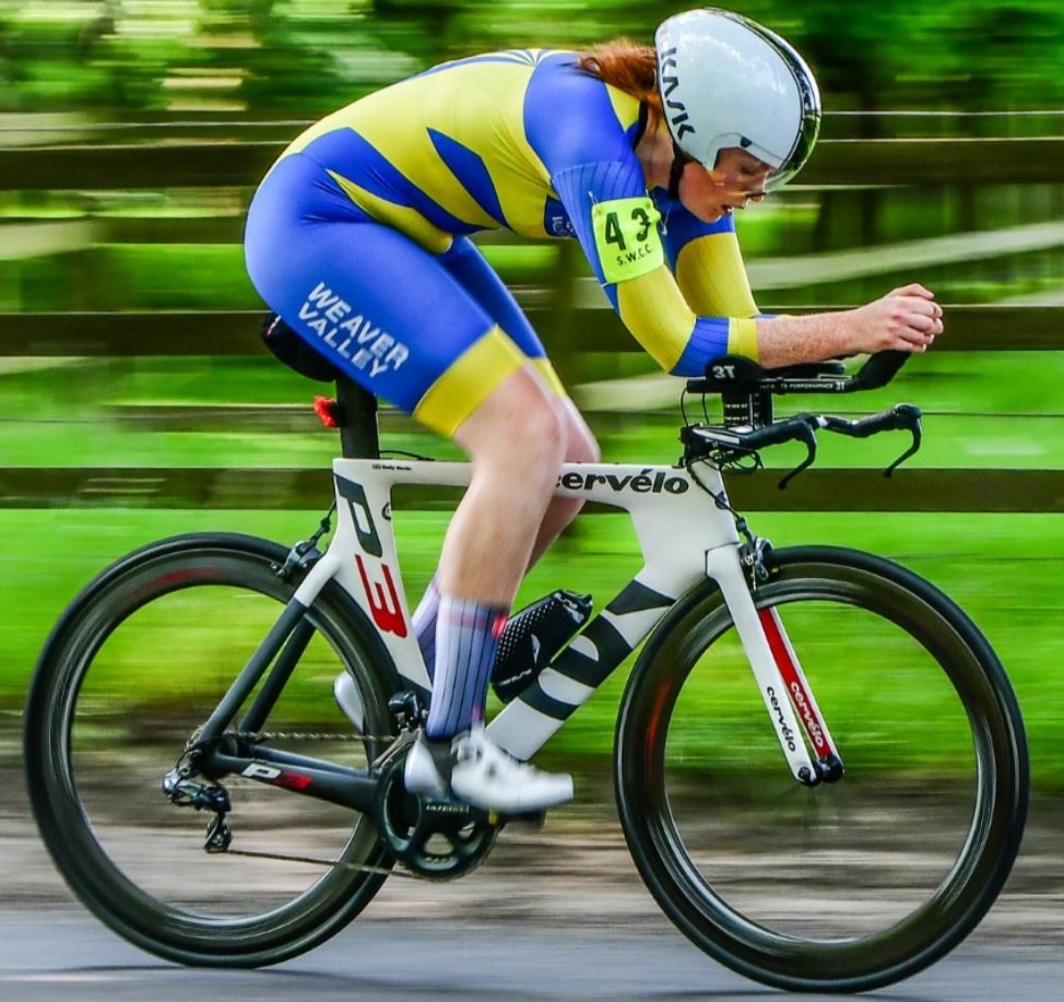 2019 Ladys Winner Emily Martin from Weaver Valley Cycling Club